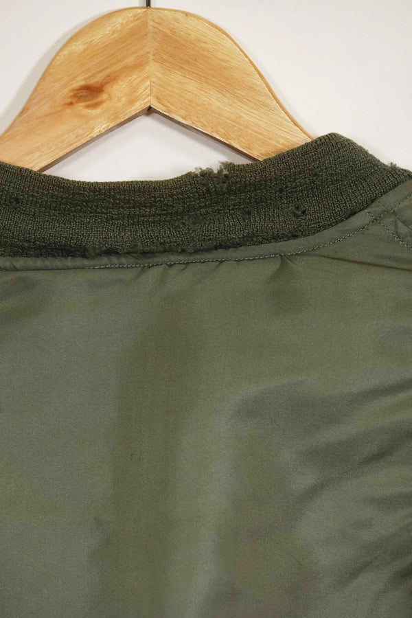 1969年契約　アメリカ空軍　L2-B　ライトゾーン　フライトジャケット　ローカルメイドパッチ付　中古品