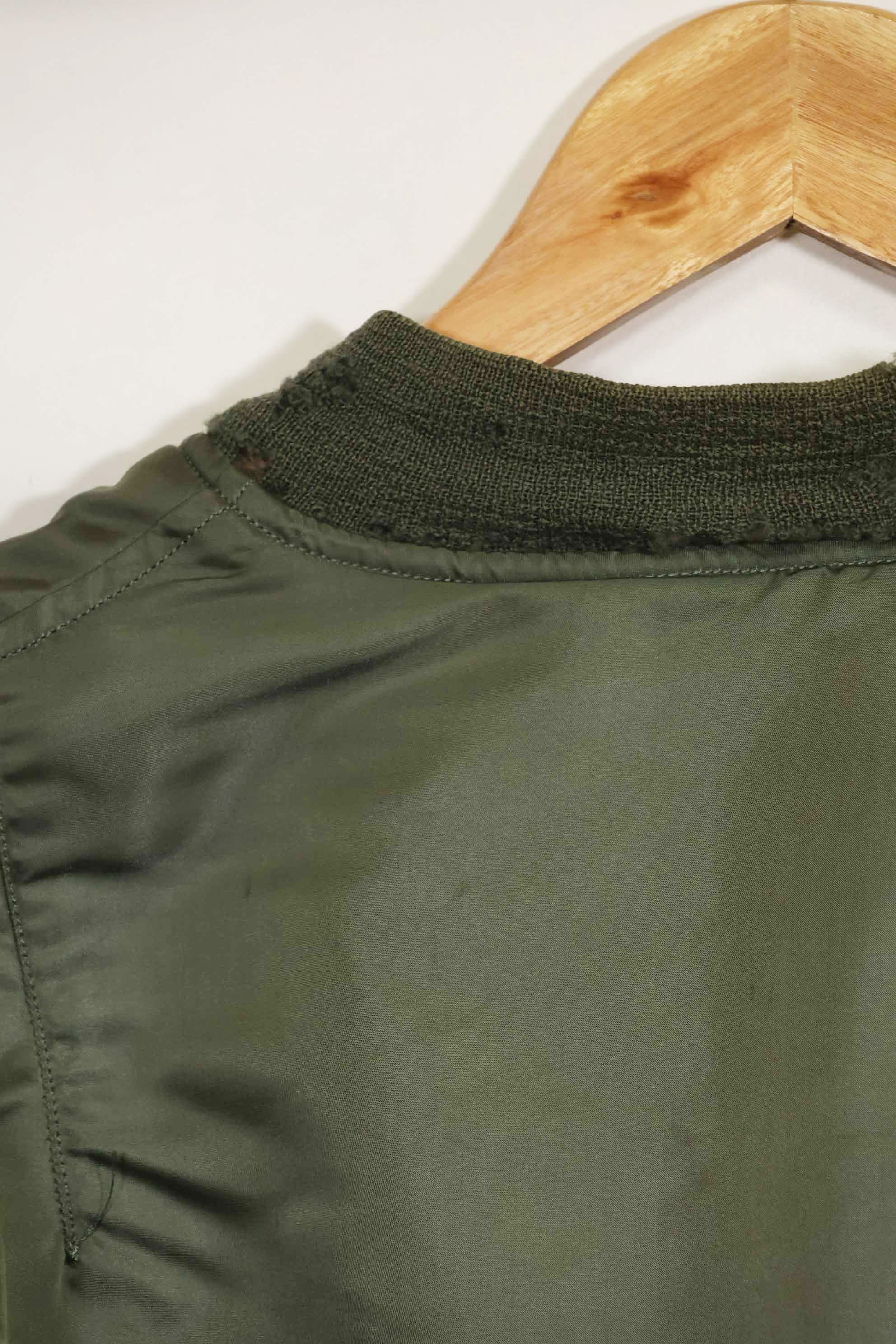 1969年契約　アメリカ空軍　L2-B　ライトゾーン　フライトジャケット　ローカルメイドパッチ付　中古品