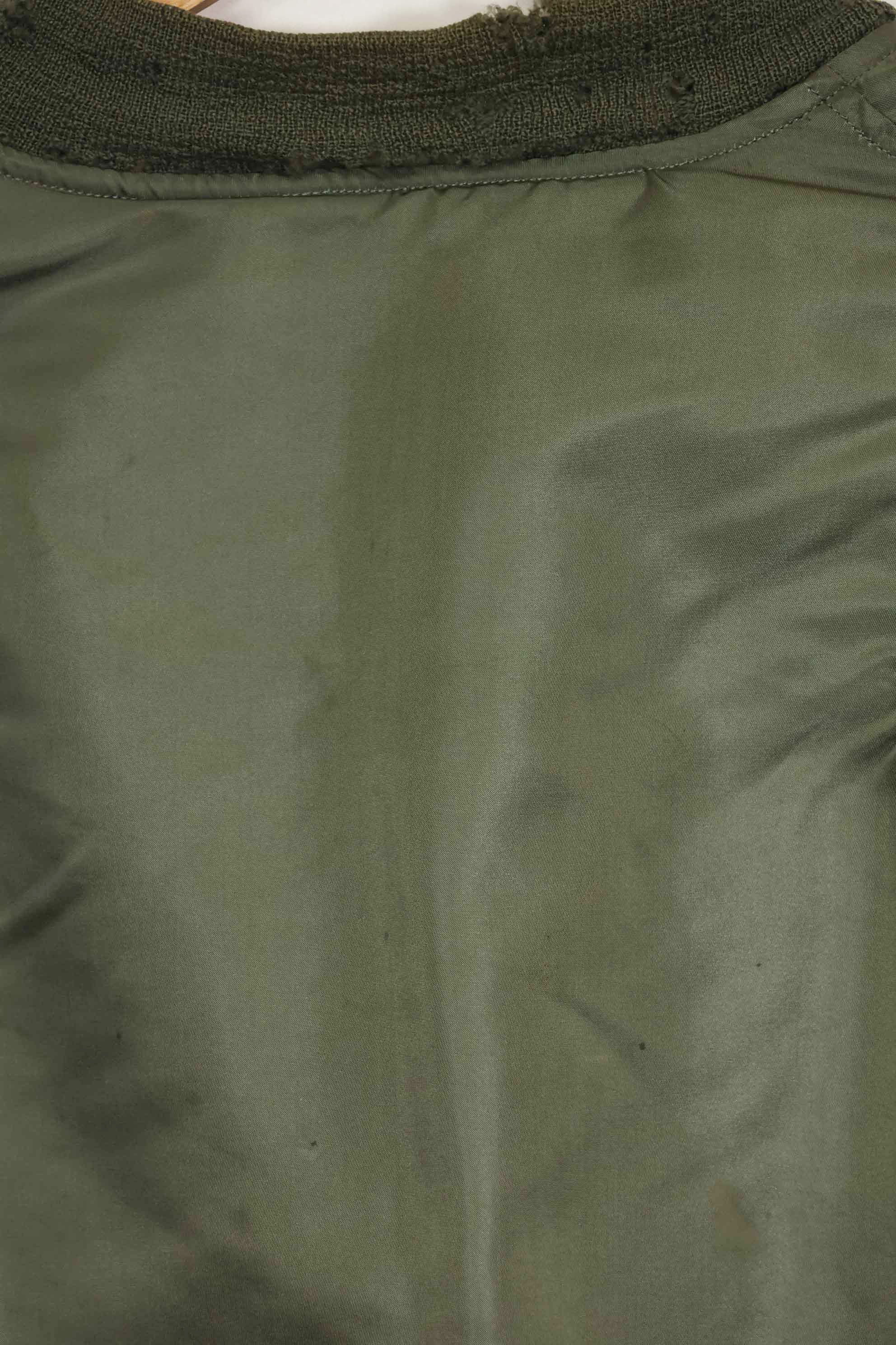 1969年契約　アメリカ空軍　L2-B　ライトゾーン　フライトジャケット　ローカルメイドパッチ付　中古品