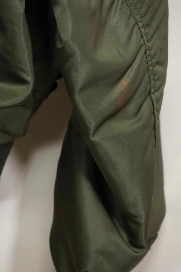 1969年契約　アメリカ空軍　L2-B　ライトゾーン　フライトジャケット　ローカルメイドパッチ付　中古品