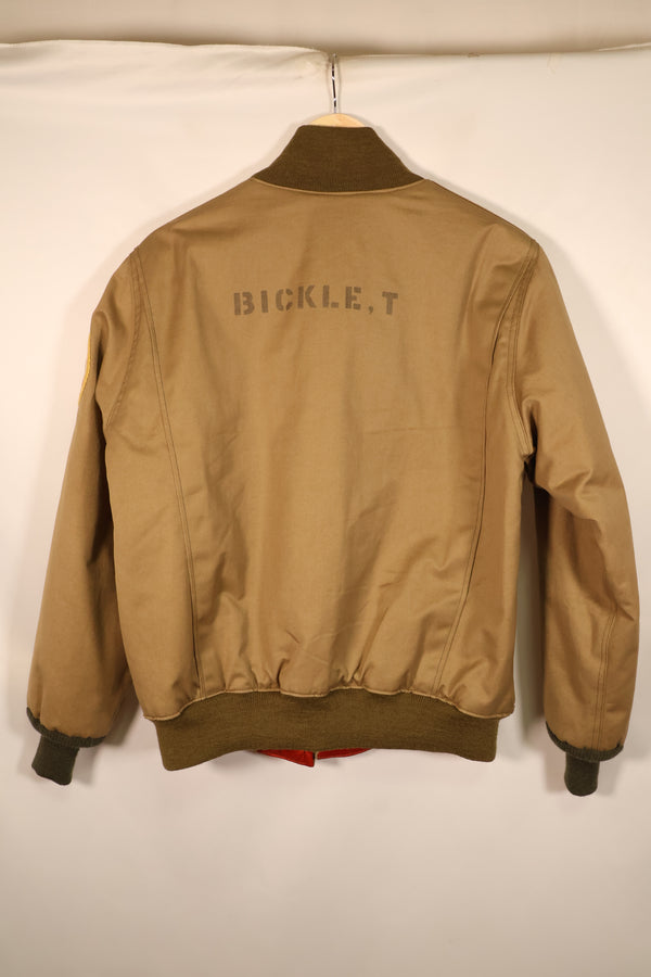 Toys McCoy Reproduction Movie Costume XL Taxi Driver Tanker Jacket Reissue, Used
