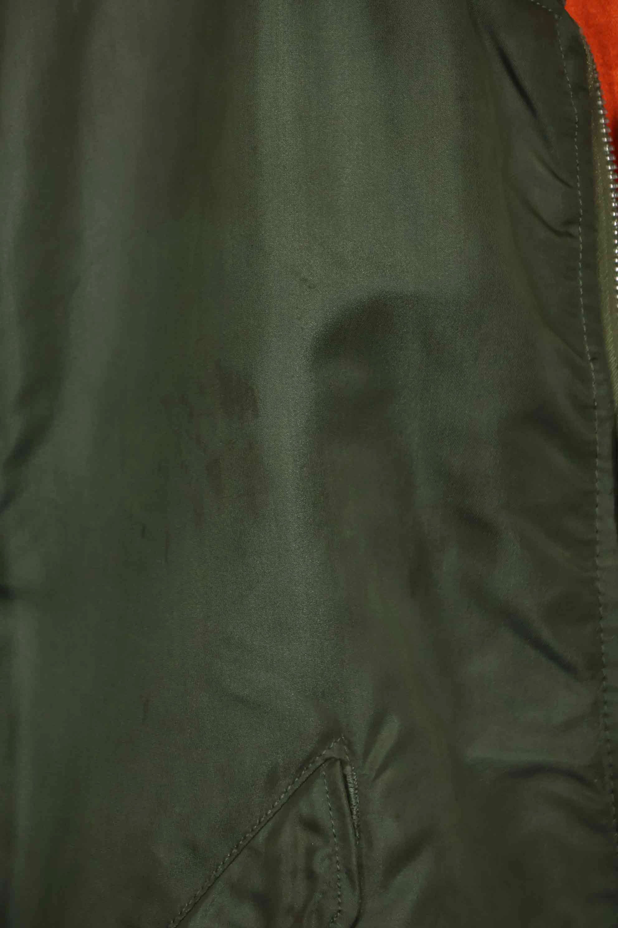 1970年契約　アメリカ空軍　L2-B　ライトゾーン　フライトジャケット　刺繍ネーム入　中古品