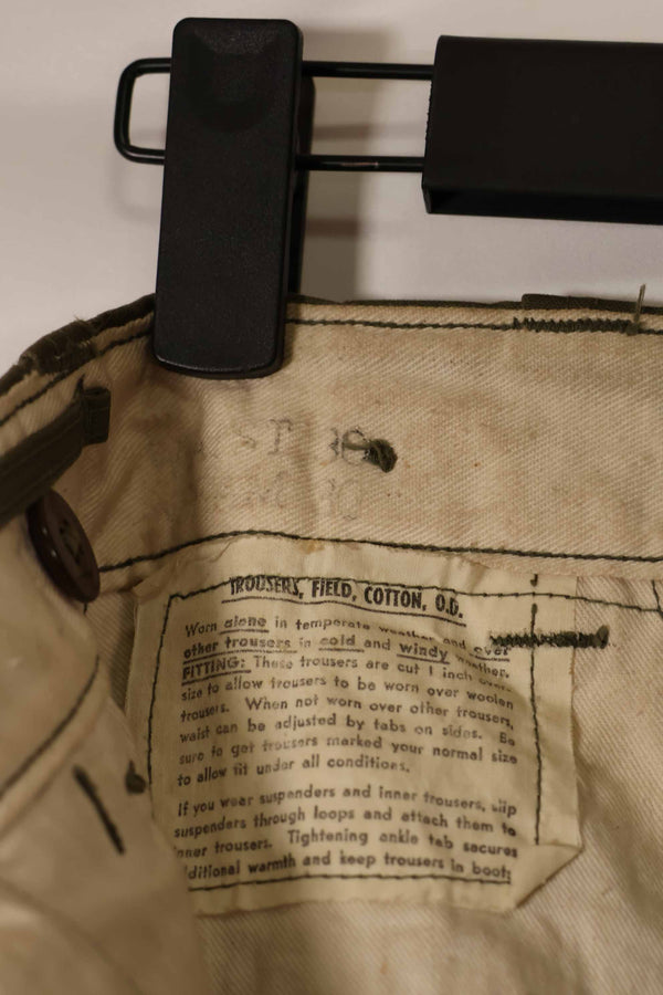 正品 1940-50 年代美国陆军 M45 空降兵裤，二手