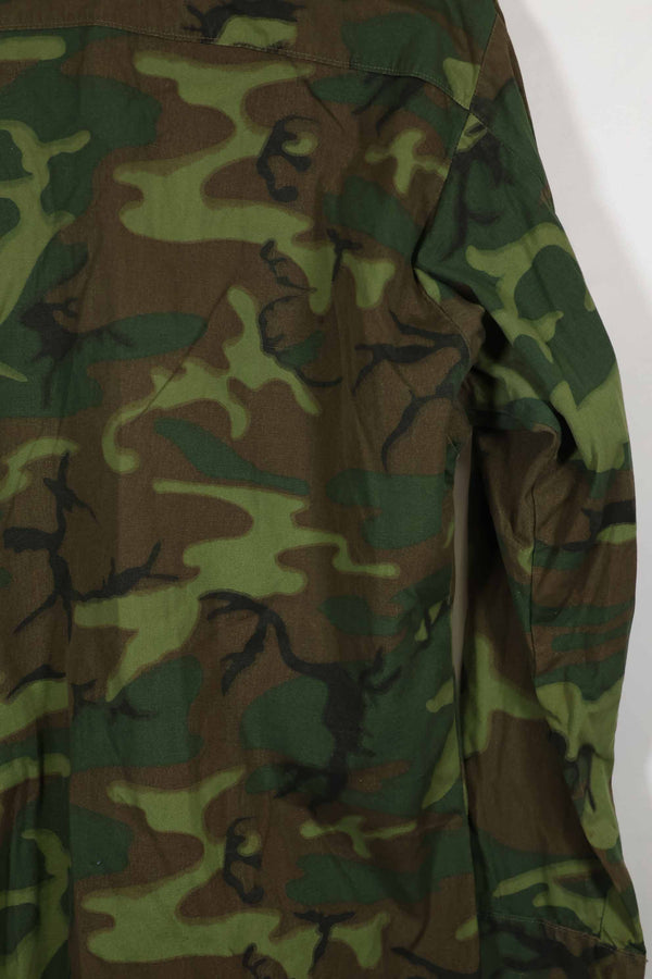 1968年製　ポップリン製　ノンリップ　ERDL ジャングルファティーグ　ジャケット　M-R　状態良い