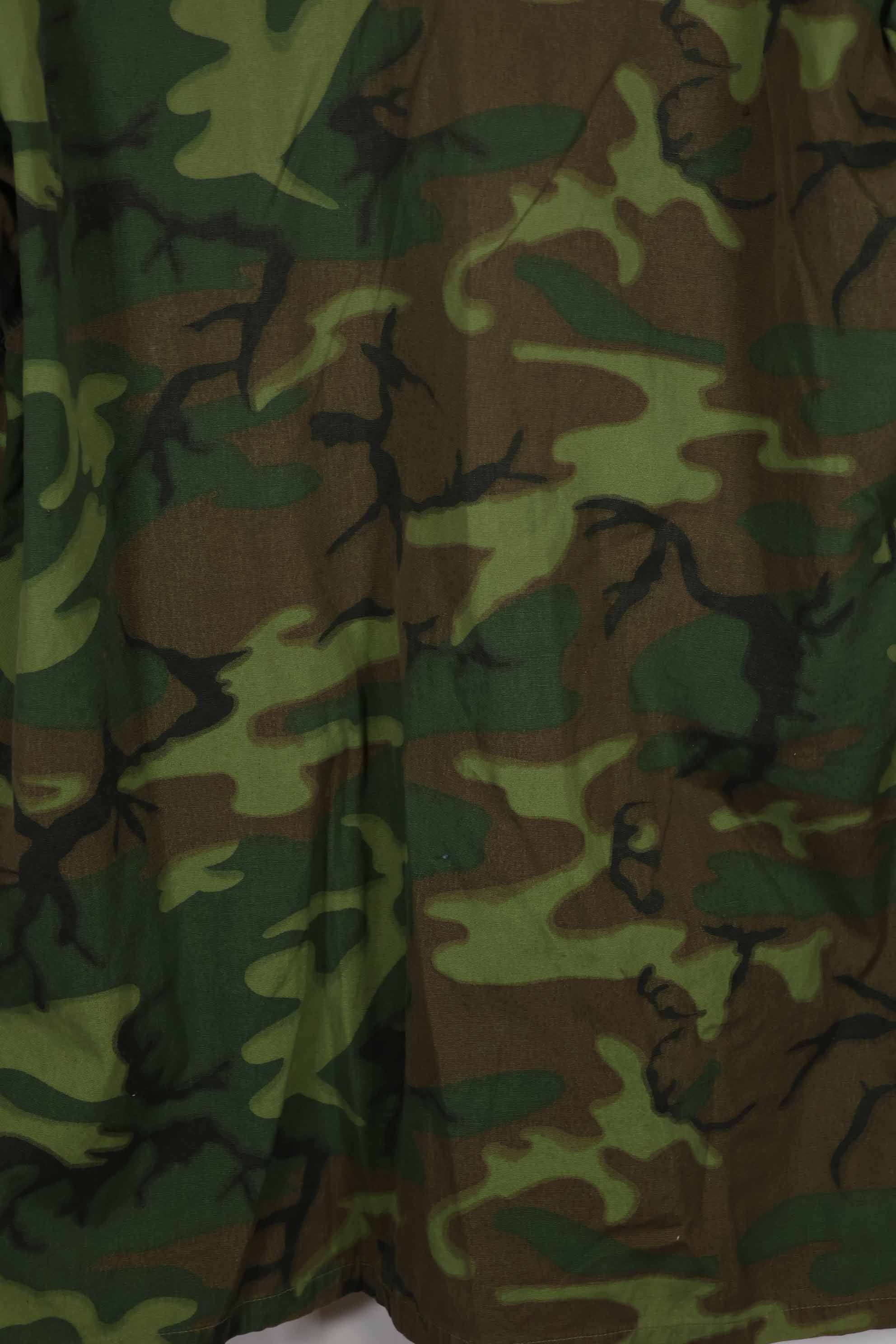 1968年製　ポップリン製　ノンリップ　ERDL ジャングルファティーグ　ジャケット　M-R　状態良い