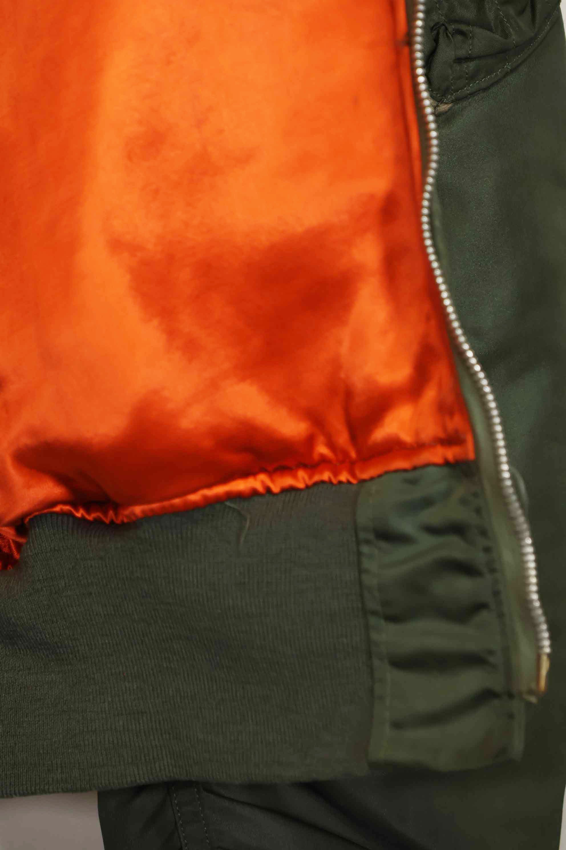 1970年契約　アメリカ空軍　L2-B　ライトゾーン　フライトジャケット　刺繍ネーム入　中古品