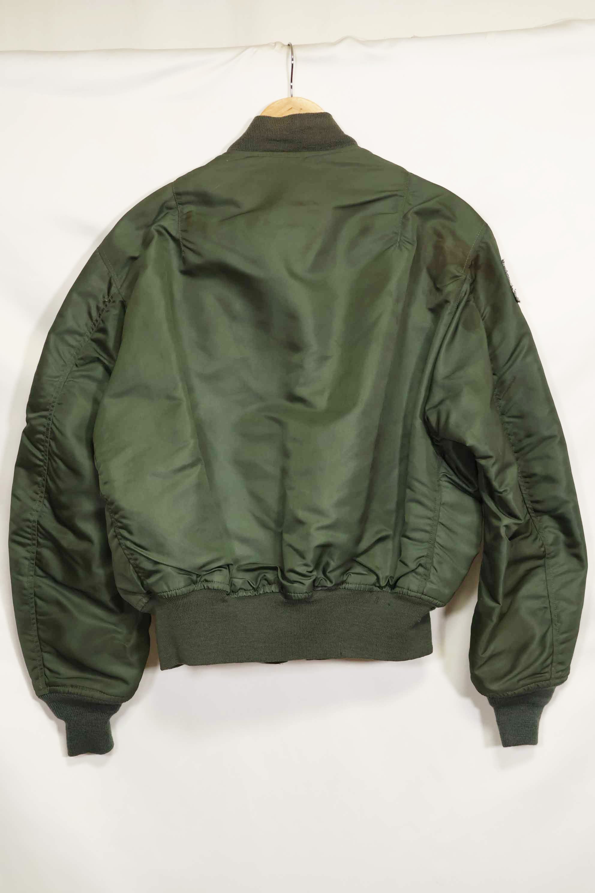 1970年契約　アメリカ空軍　L2-B　ライトゾーン　フライトジャケット　刺繍ネーム入　中古品