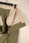 実物　1940年代　アメリカ陸軍　HBT OD ユーティリティパンツ 中古品　大きいサイズ