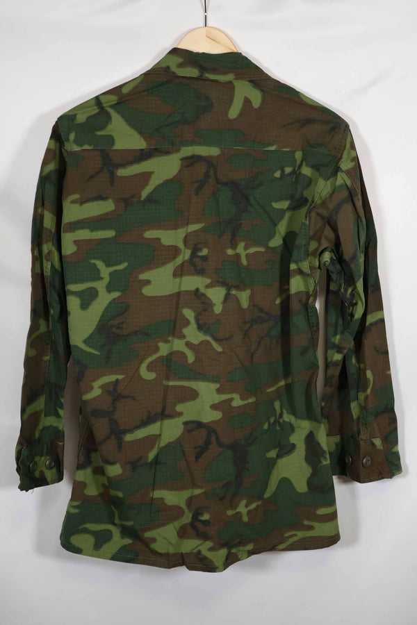 1969年製　リップストップ生地　ERDL ジャングルファティーグ　ジャケット　S-S　ほぼ未使用
