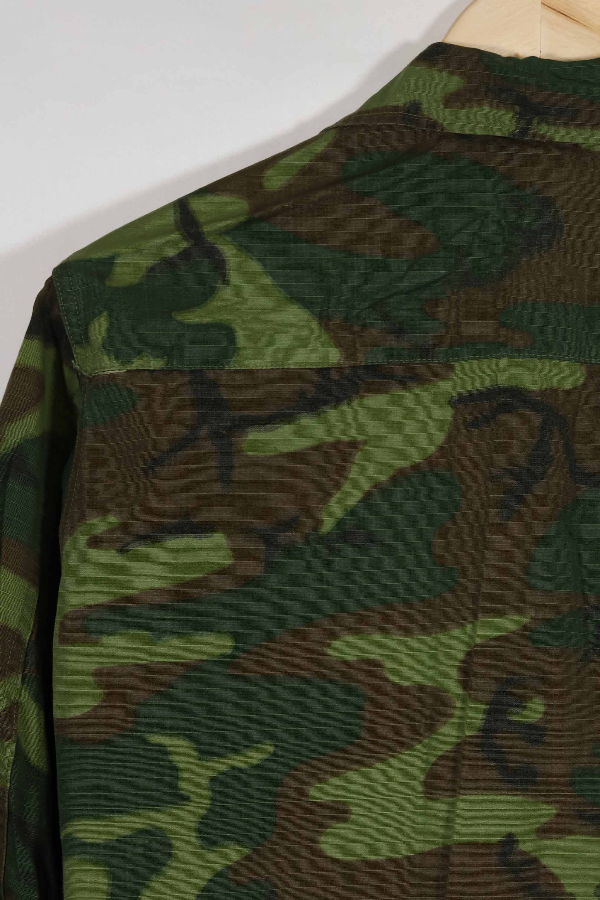 1969年製　リップストップ生地　ERDL ジャングルファティーグ　ジャケット　S-S　ほぼ未使用