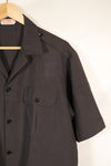 1960s Saigon Taylor Made Black Safari Jacket Pants Set