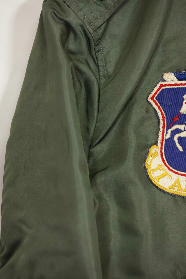 1960年契約　アメリカ空軍　折衷型 L2-B　17th Air Force　ライトゾーン　フライトジャケット　中古品