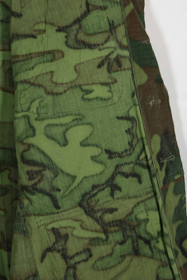 1969年製　リップストップ生地　ERDL ジャングルファティーグ　ジャケット　S-S　ほぼ未使用