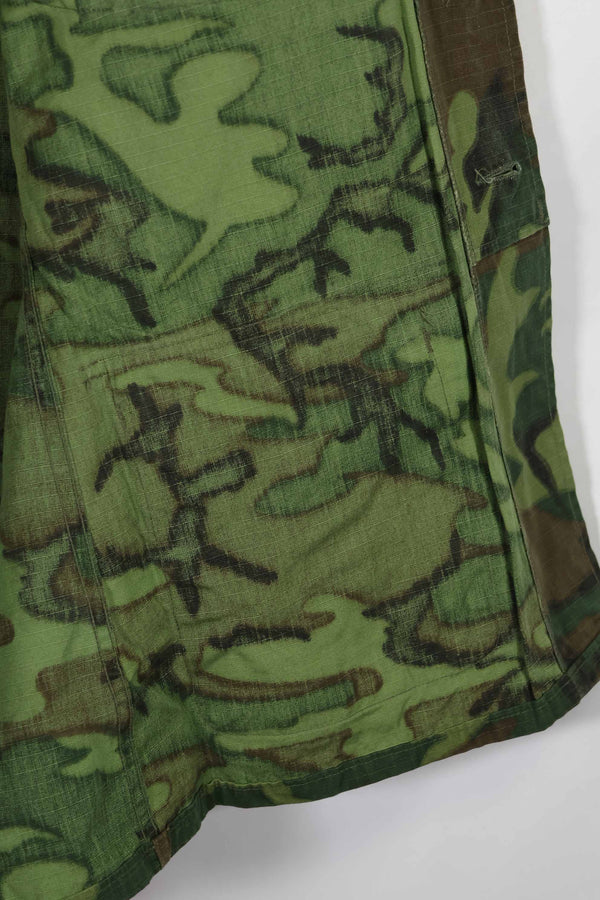 1969年製　リップストップ生地　ERDL ジャングルファティーグ　ジャケット　S-S　ほぼ未使用