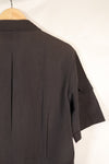 1960s Saigon Taylor Made Black Safari Jacket Pants Set