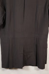 1960s Saigon Taylor Made Black Safari Jacket Pants Set