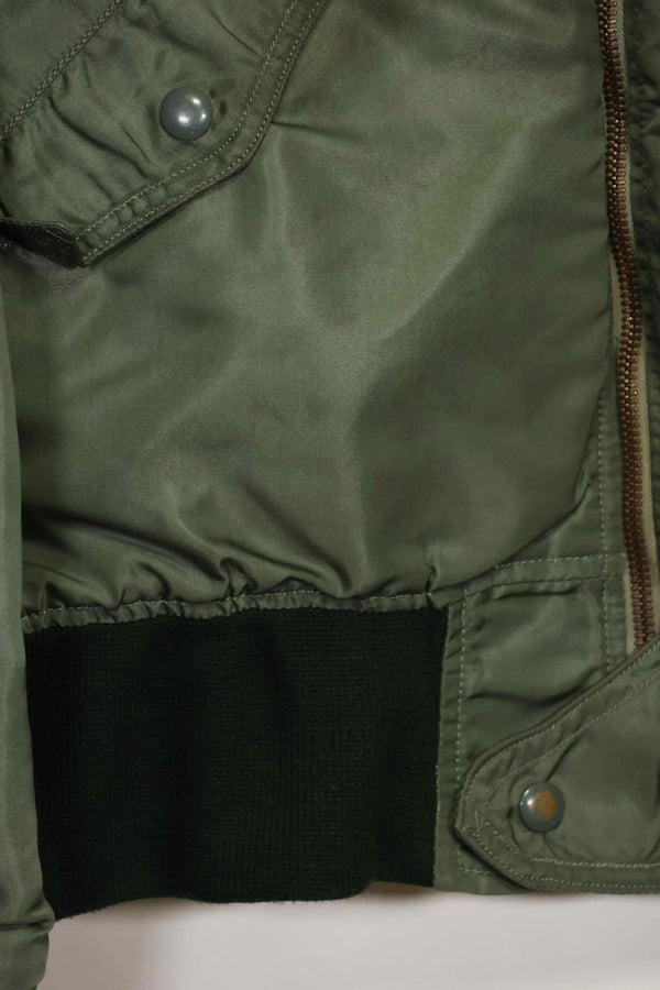 1960年契約　アメリカ空軍　折衷型 L2-B　17th Air Force　ライトゾーン　フライトジャケット　中古品