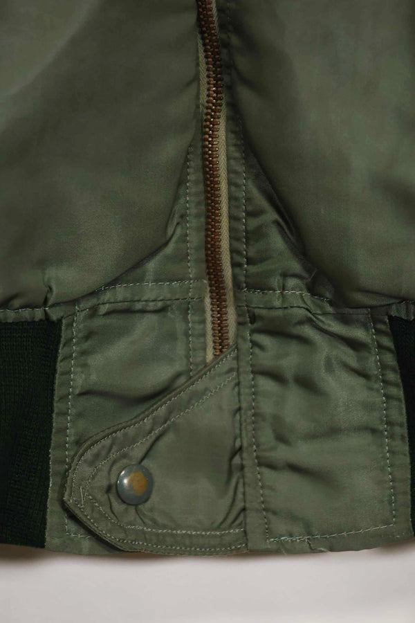 1960年契約　アメリカ空軍　折衷型 L2-B　17th Air Force　ライトゾーン　フライトジャケット　中古品