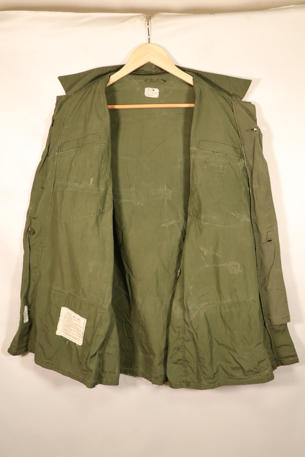 1965年頃契約　L-R　2nd Model ジャングルファティーグ　ジャケット　パッチ付き　中古品