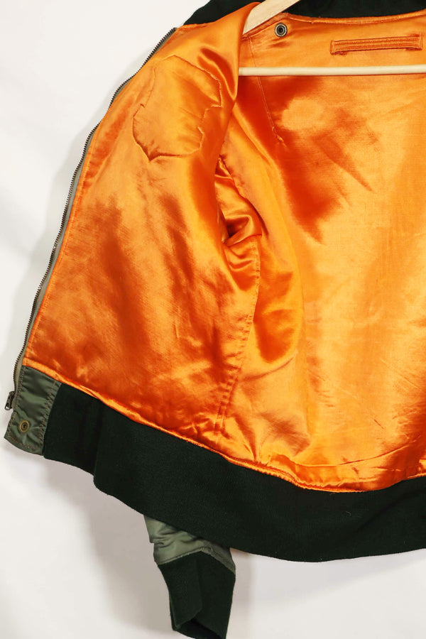 1960年契約　アメリカ空軍　折衷型 L2-B　17th Air Force　ライトゾーン　フライトジャケット　中古品