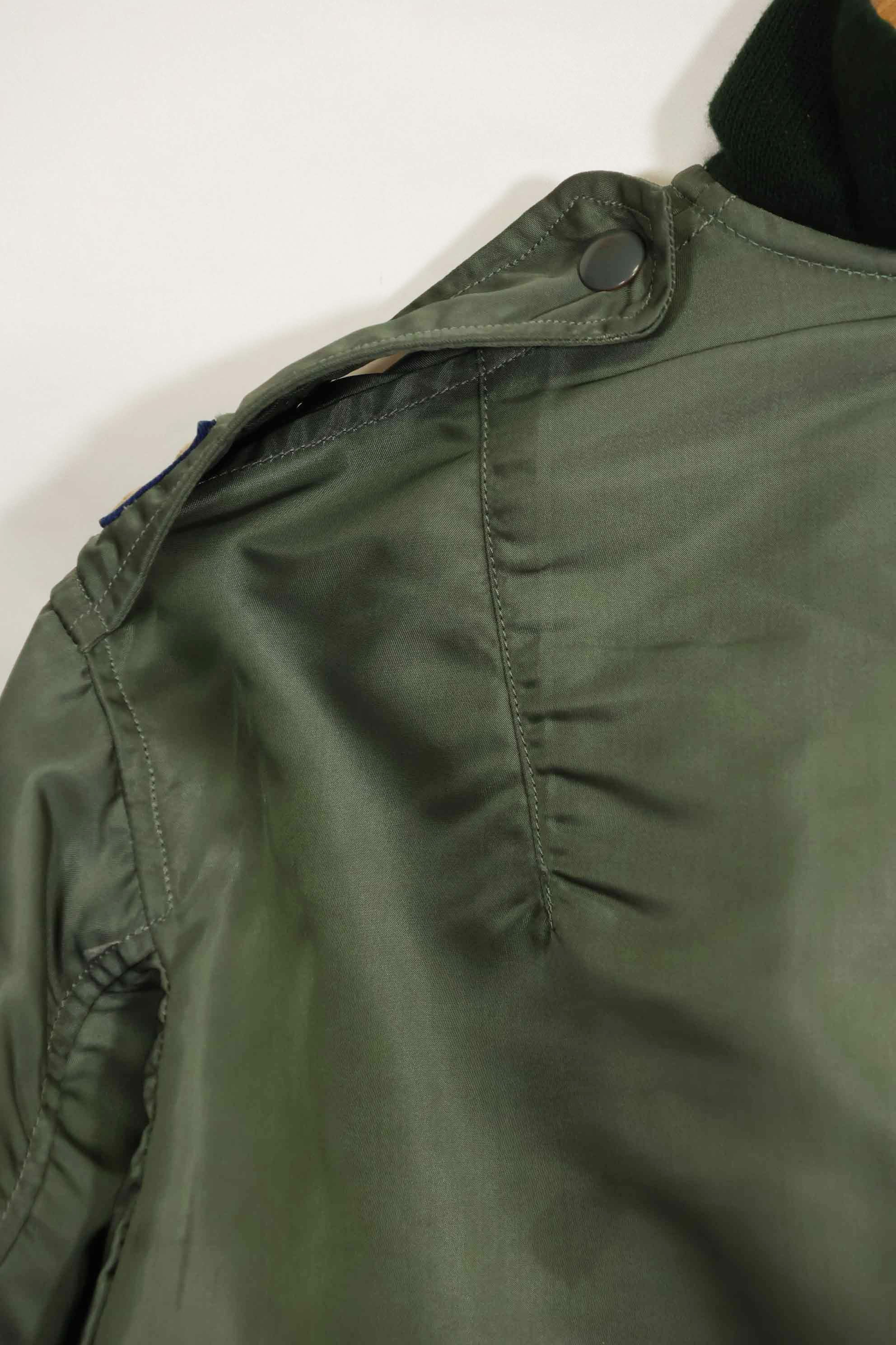 1960年契約　アメリカ空軍　折衷型 L2-B　17th Air Force　ライトゾーン　フライトジャケット　中古品