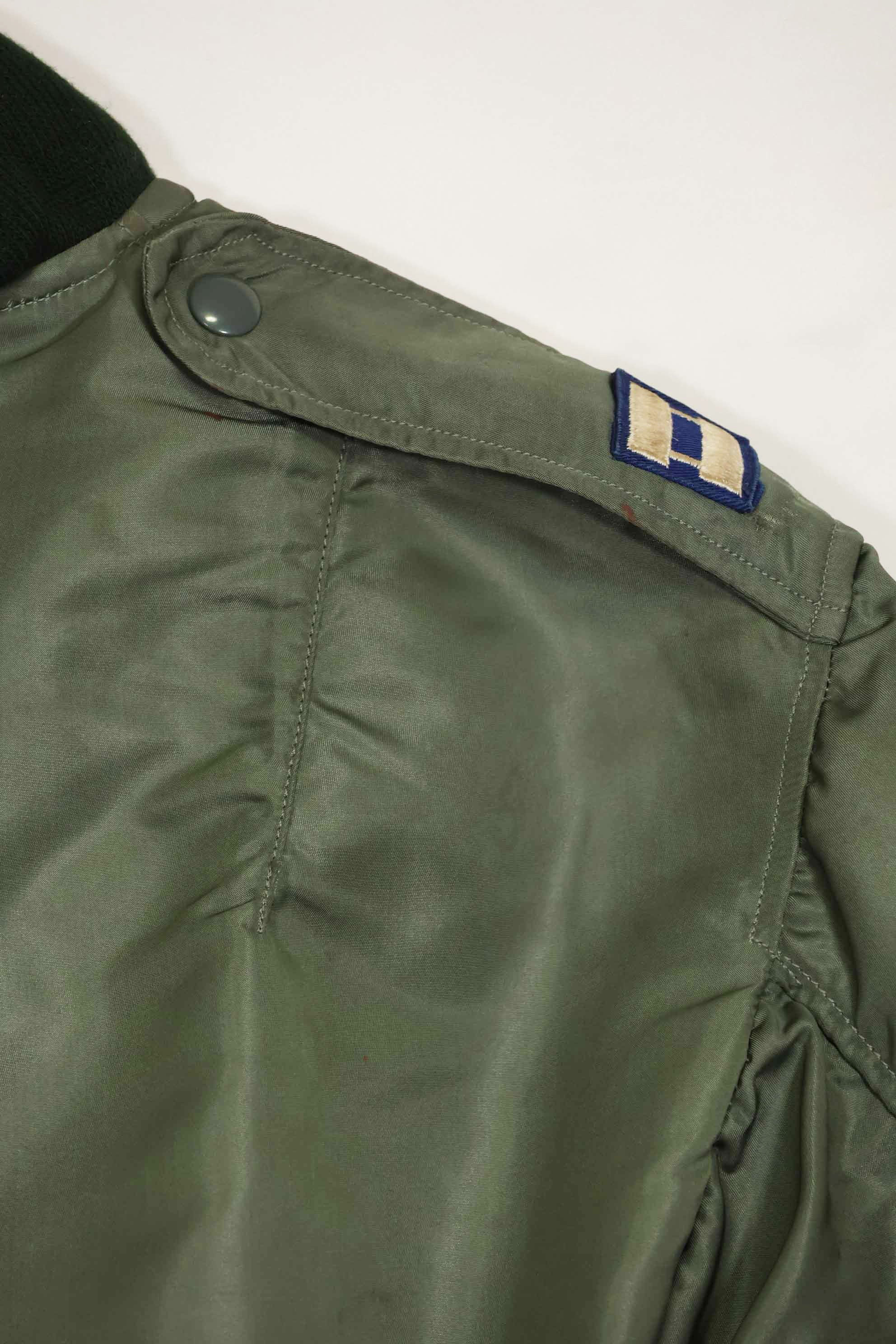 1960年契約　アメリカ空軍　折衷型 L2-B　17th Air Force　ライトゾーン　フライトジャケット　中古品