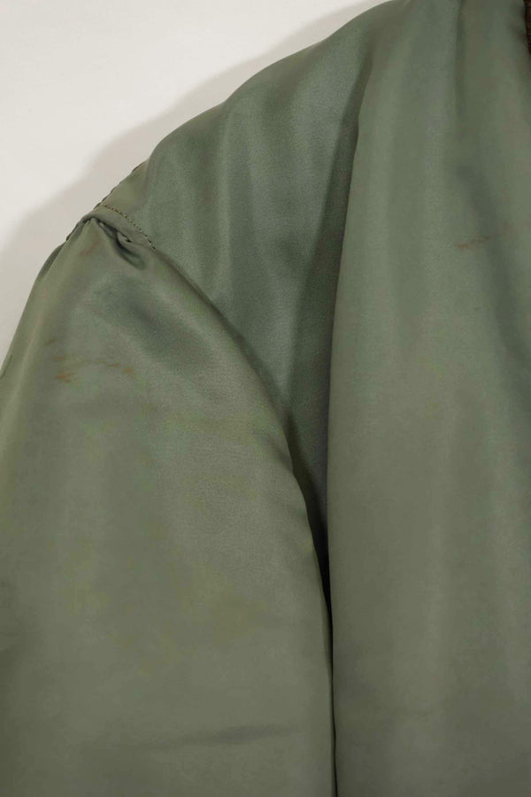 1950's USAF B-15D ribbed modified flight jacket size 42, used for high altitude