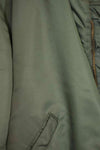 1950's USAF B-15D ribbed modified flight jacket size 42, used for high altitude