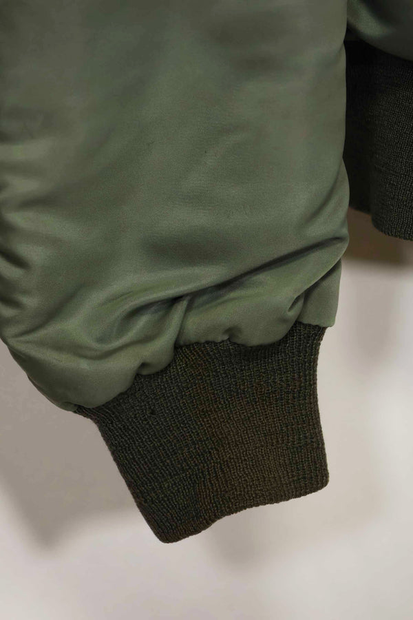 1950's USAF B-15D ribbed modified flight jacket size 42, used for high altitude