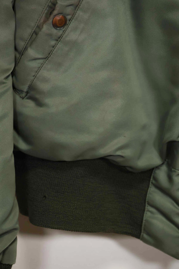 1950's USAF B-15D ribbed modified flight jacket size 42, used for high altitude