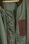 1950's USAF B-15D ribbed modified flight jacket size 42, used for high altitude