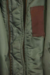 1950's USAF B-15D ribbed modified flight jacket size 42, used for high altitude