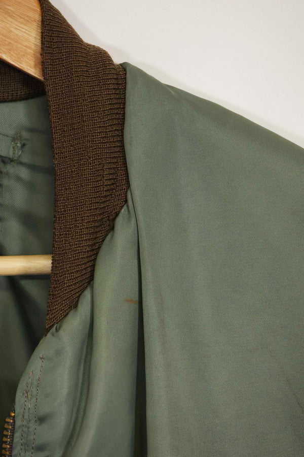 1950's USAF B-15D ribbed modified flight jacket size 42, used for high altitude