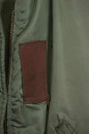 1950's USAF B-15D ribbed modified flight jacket size 42, used for high altitude