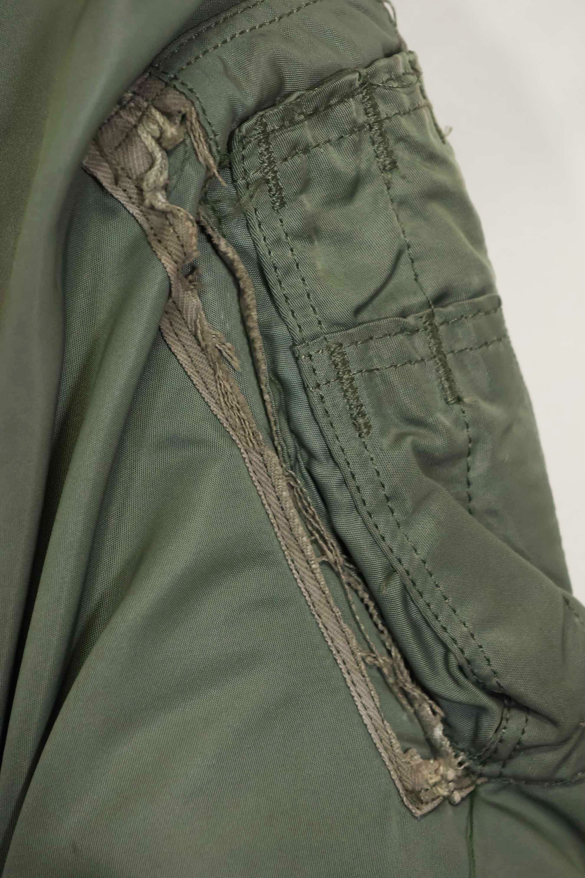 1950's USAF B-15D ribbed modified flight jacket size 42, used for high altitude