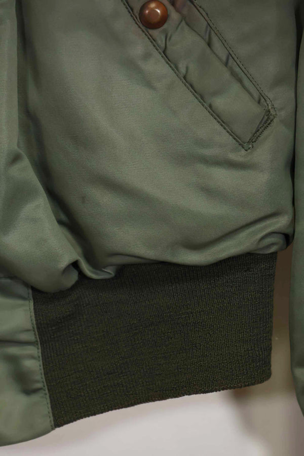 1950's USAF B-15D ribbed modified flight jacket size 42, used for high altitude