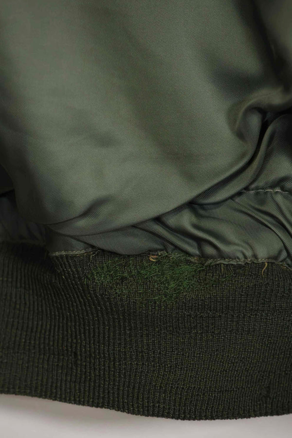 1950's USAF B-15D ribbed modified flight jacket size 42, used for high altitude