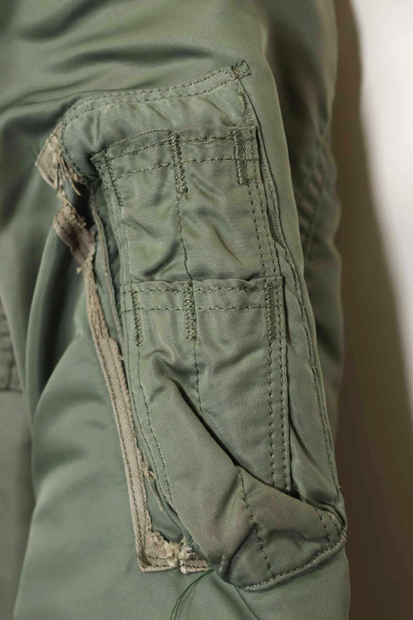 1950's USAF B-15D ribbed modified flight jacket size 42, used for high altitude