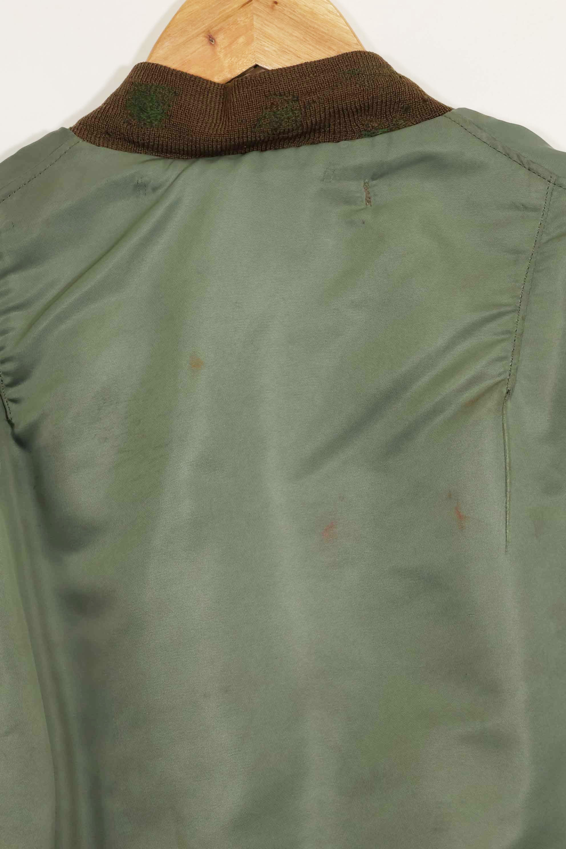 1950's USAF B-15D ribbed modified flight jacket size 42, used for high altitude