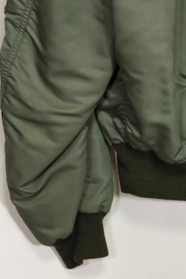 1950's USAF B-15D ribbed modified flight jacket size 42, used for high altitude