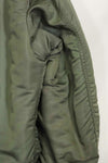 1950's USAF B-15D ribbed modified flight jacket size 42, used for high altitude