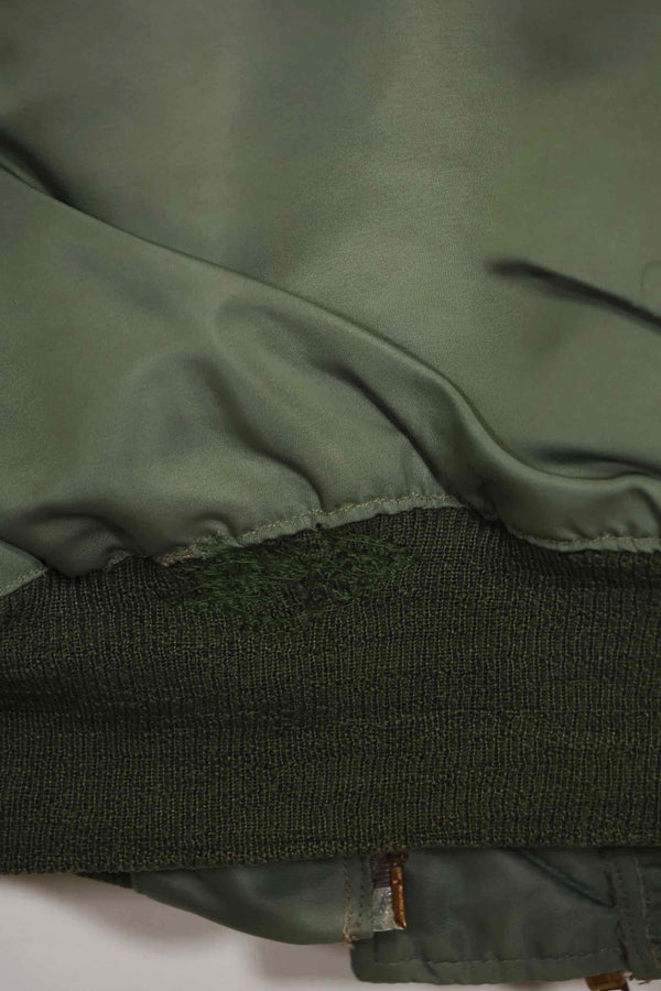 1950's USAF B-15D ribbed modified flight jacket size 42, used for high altitude