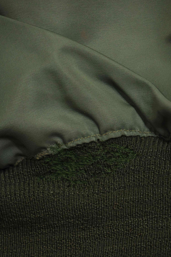 1950's USAF B-15D ribbed modified flight jacket size 42, used for high altitude