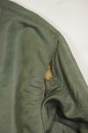 1950's USAF B-15D ribbed modified flight jacket size 42, used for high altitude