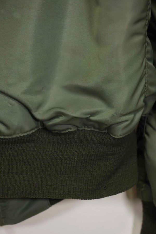 1950's USAF B-15D ribbed modified flight jacket size 42, used for high altitude