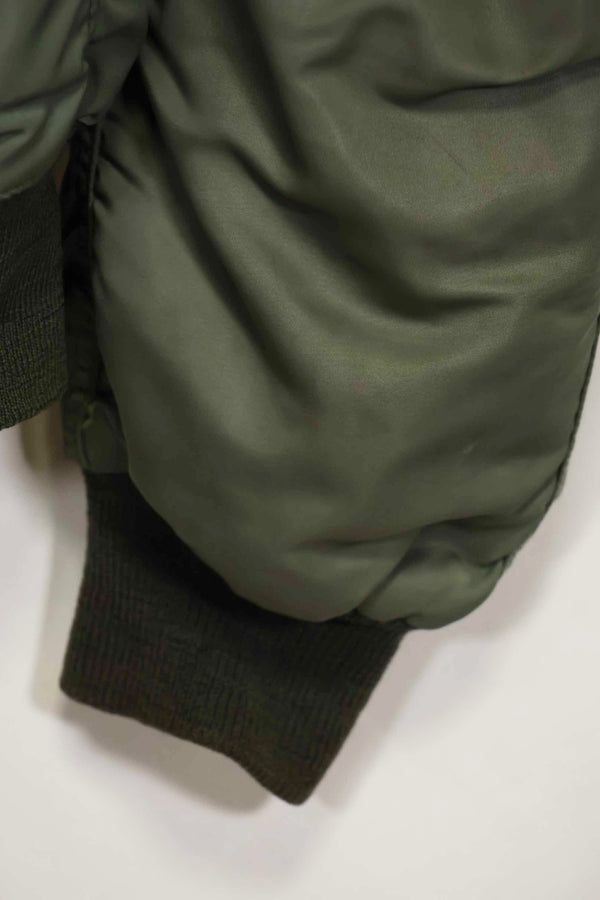 1950's USAF B-15D ribbed modified flight jacket size 42, used for high altitude