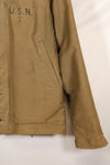 1940年代　サイズ38　WWII アメリカ海軍　N-1　デッキジャケット　中古品