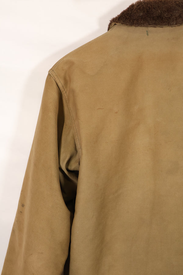 1940年代　サイズ38　WWII アメリカ海軍　N-1　デッキジャケット　中古品