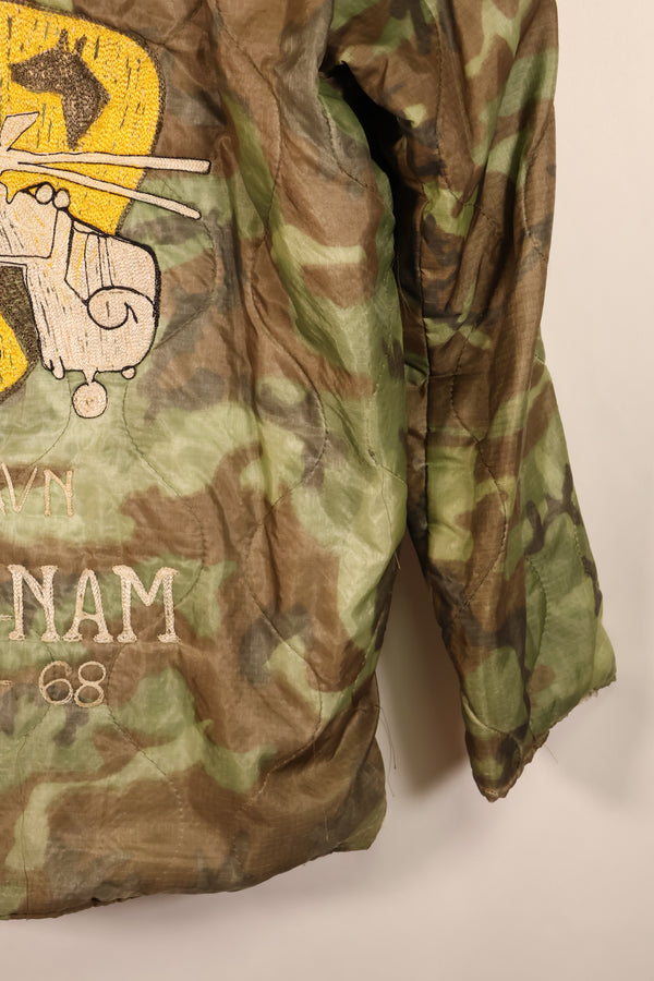 1967-68年　アメリカ陸軍　第一騎兵師団　AN-KHE 478TH AVN　ツアージャケット　ベトジャン　中古品