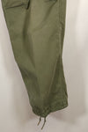 Mid-1960s, estimated XS-S 2nd Model Jungle Fatigue Pants, used.